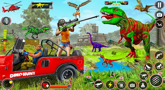 Dino Hunter 3D Hunting Games screenshot 18