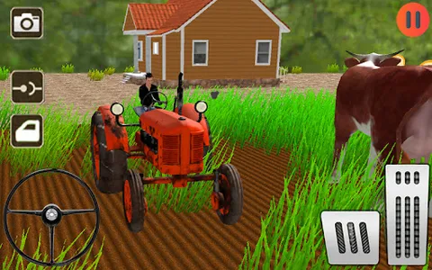 Land Tractor Farming Sim screenshot 1