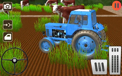 Land Tractor Farming Sim screenshot 2