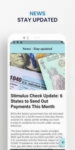 Stimulus Check And Gas Info screenshot 2