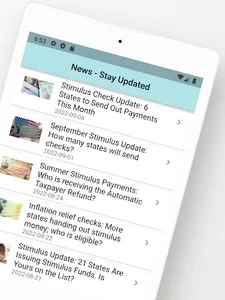 Stimulus Check And Gas Info screenshot 5