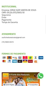 O forte dos naturais screenshot 1