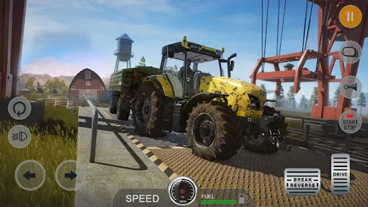 Village Driving Tractor Games screenshot 14