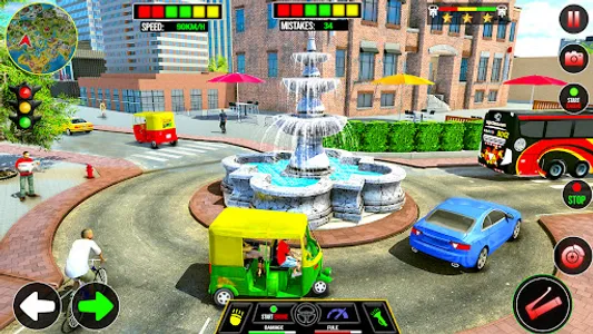 City Tuk Tuk Auto Rikshaw Game screenshot 1