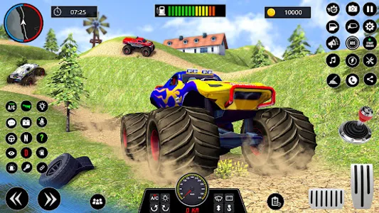 Monster Truck Offroad Stunt 3D screenshot 8