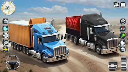 18 Wheeler Truck Driving Games screenshot 1
