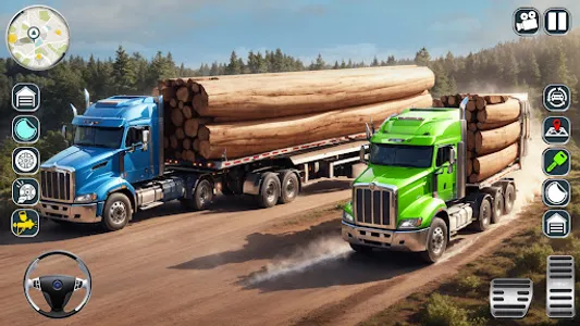 18 Wheeler Truck Driving Games screenshot 22