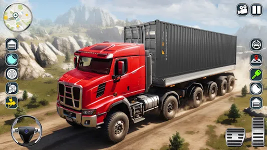 18 Wheeler Truck Driving Games screenshot 6
