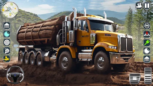 18 Wheeler Truck Driving Games screenshot 8