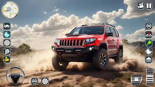 Offroad Jeep Driving Games Sim screenshot 0