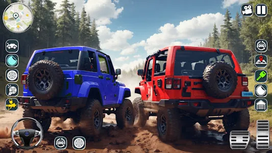 Offroad Jeep Driving Games Sim screenshot 20