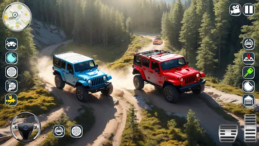 Offroad Jeep Driving Games Sim screenshot 5