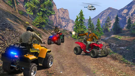 Police ATV Quad Bike Simulator screenshot 1