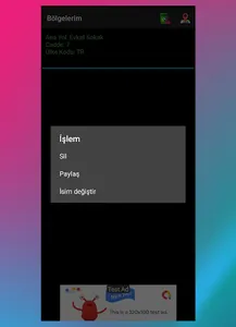 Bölgelerim screenshot 4