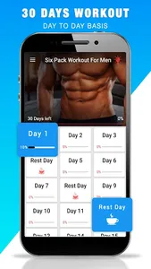 Abs Workout for Men - Six Pack screenshot 0