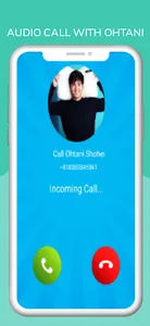 fake call from Shohei Ohtani screenshot 3