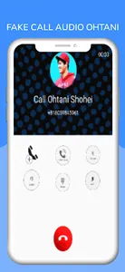 fake call from Shohei Ohtani screenshot 4