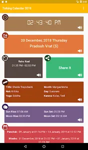 Talking Calendar 2021 & Talkin screenshot 3