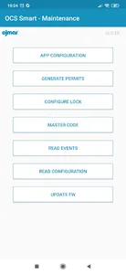 OCS Smart - Maintenance screenshot 1