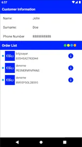 Oju&Dorco Cargo Tracing App screenshot 2