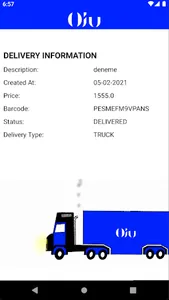 Oju&Dorco Cargo Tracing App screenshot 3