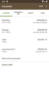 OCTFCU Mobile App screenshot 2
