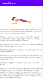 Home Fitness screenshot 4