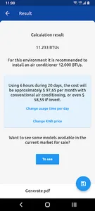 Btus Calculator screenshot 1