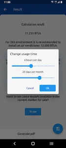 Btus Calculator screenshot 2