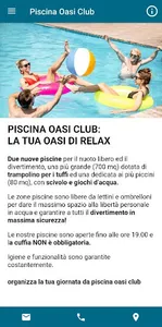 Piscina Oasi Club screenshot 1