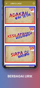 300+ Lirik Lagu Malaysia Lama screenshot 4