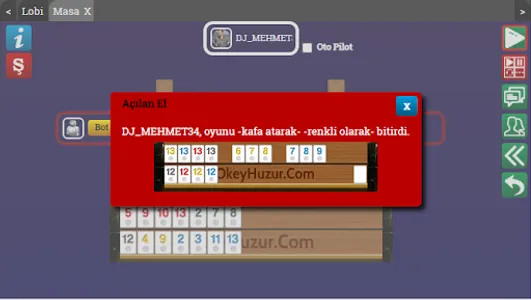 OkeyHuzur.Com -  Okey Oyna - O screenshot 2