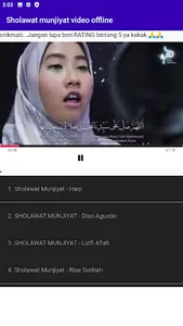 Sholawat munjiyat video offlin screenshot 10