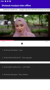 Sholawat munjiyat video offlin screenshot 12