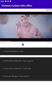 Sholawat munjiyat video offlin screenshot 18