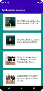 Zumba dance aerobics screenshot 1