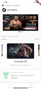 M Fitness screenshot 1