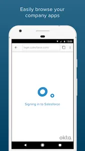 Okta Mobile screenshot 2