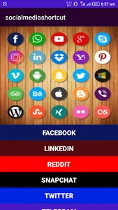 Social Media Shortcut screenshot 2