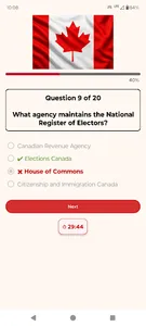 Canada Citizenship Test 2025 screenshot 2