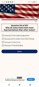 US Citizenship Test 2025 screenshot 1