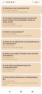 US Citizenship Test 2025 screenshot 3