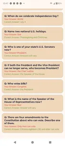 US Citizenship Test 2025 screenshot 4