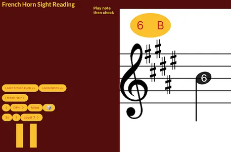 French Horn Sight Reading screenshot 5