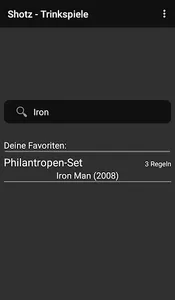 Shotz - Trinkspiele für Filme  screenshot 0