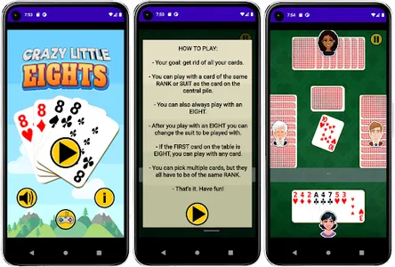 Crazy Little Eights screenshot 3