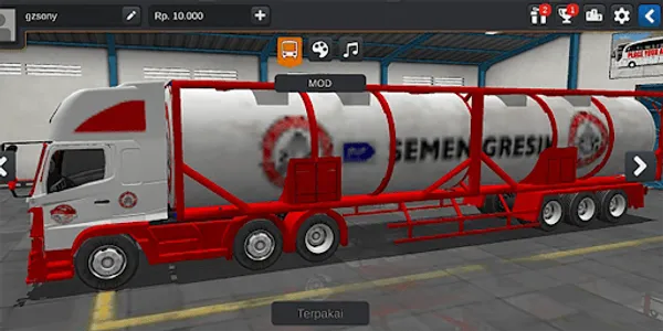 Mod Truk Tangki Bussid screenshot 1