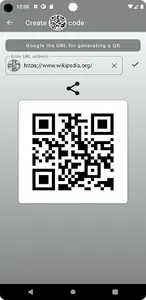 QR Creator screenshot 1