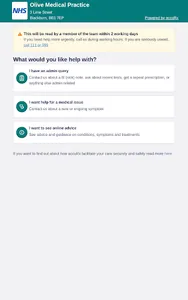 Olive Medical Practice screenshot 6