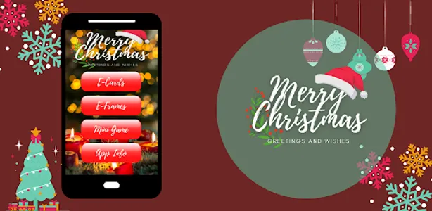 Christmas Cards Maker & Wishes screenshot 0